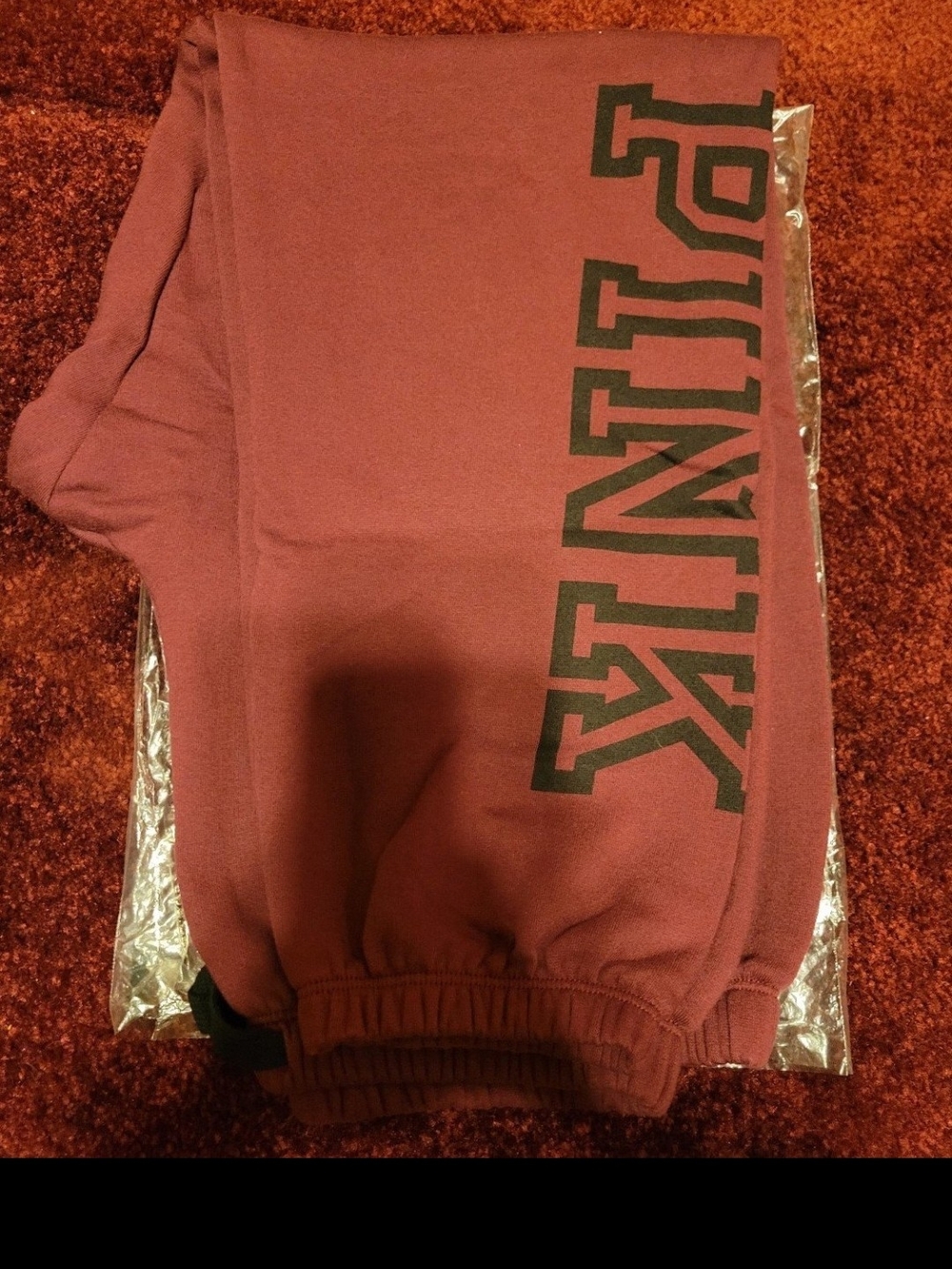 SZ MED VS PINK CLASSIC FIT SWEATPANTS JOGGERS. - Picture 2 of 2